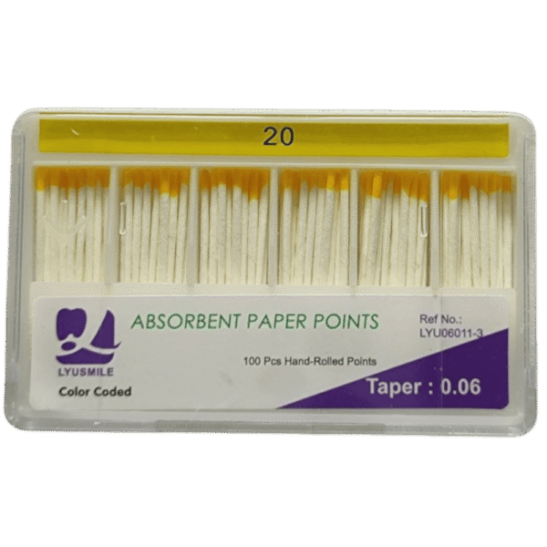 کن کاغذی لیو اسمایل 6% Lyusmile-Absorbent Paper Points - تصویر 8