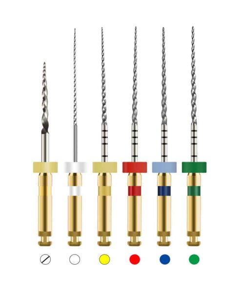 انواع فایل روتاری دندانپزشکی