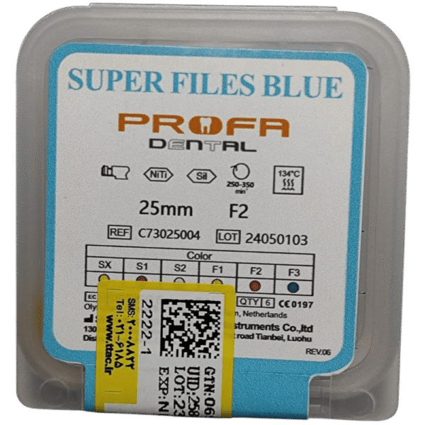 فایل روتاری پروفا بلو پروتیپر Profa_Blue Protaper - تصویر 4