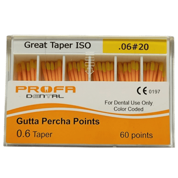 گوتا پرکا پروفا 6% Profa-Gutta Percha Points - تصویر 6