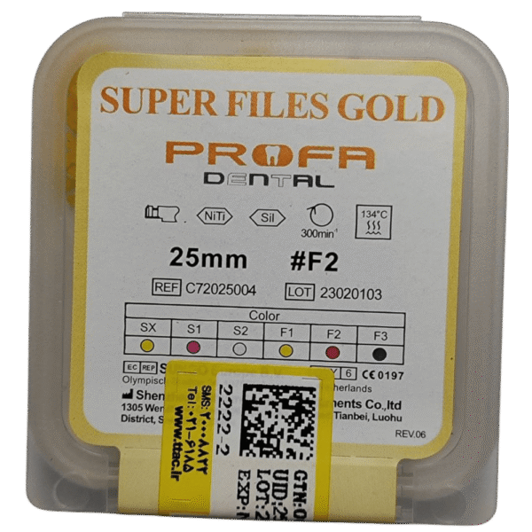 فایل روتاری پروفا گلد پروتیپر Profa_Gold Protaper - تصویر 2