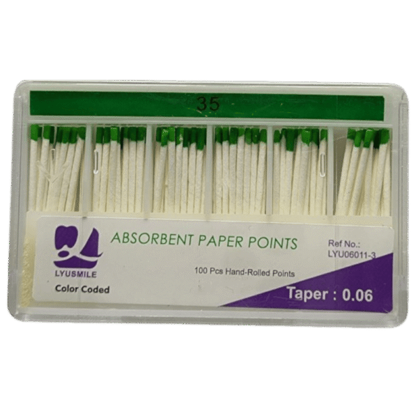 کن کاغذی لیو اسمایل 6% Lyusmile-Absorbent Paper Points - تصویر 6