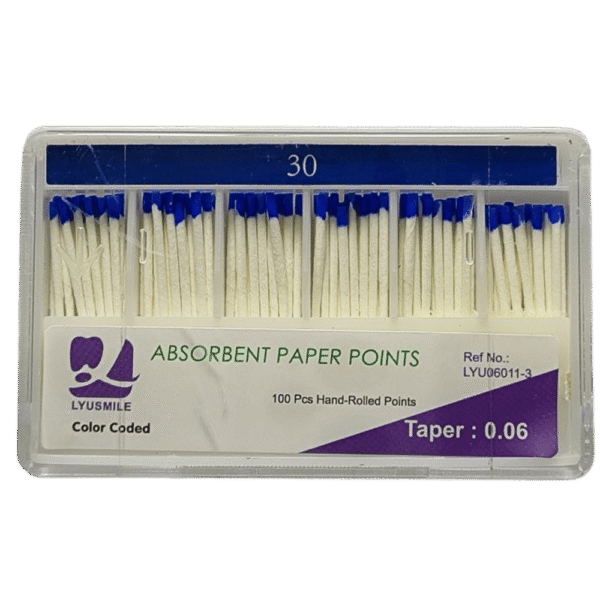 کن کاغذی لیو اسمایل 6% Lyusmile-Absorbent Paper Points - تصویر 5
