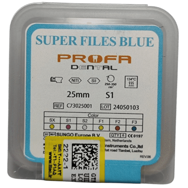 فایل روتاری پروفا بلو پروتیپر Profa_Blue Protaper - تصویر 8