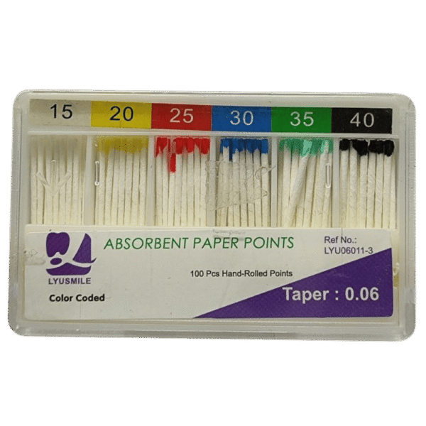 کن کاغذی لیو اسمایل 6% Lyusmile-Absorbent Paper Points - تصویر 3