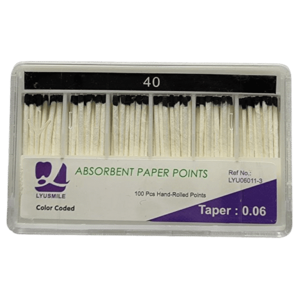 کن کاغذی لیو اسمایل 6% Lyusmile-Absorbent Paper Points - تصویر 2