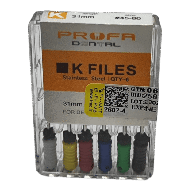 کا فایل دستی پروفا 31mm Profa K-File - تصویر 3