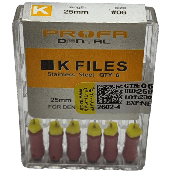 کا فایل دستی پروفا 25mm Profa K-File - تصویر 3