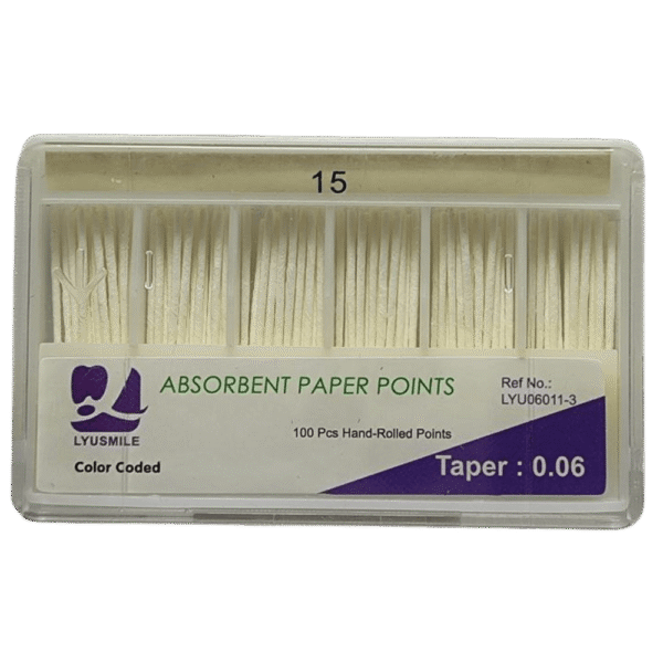 کن کاغذی لیو اسمایل 6% Lyusmile-Absorbent Paper Points - تصویر 7