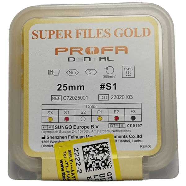 فایل روتاری پروفا گلد پروتیپر Profa_Gold Protaper - تصویر 6