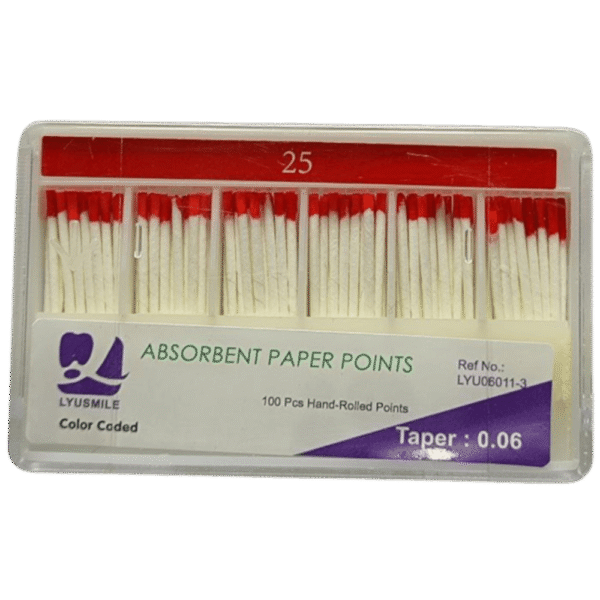 کن کاغذی لیو اسمایل 6% Lyusmile-Absorbent Paper Points