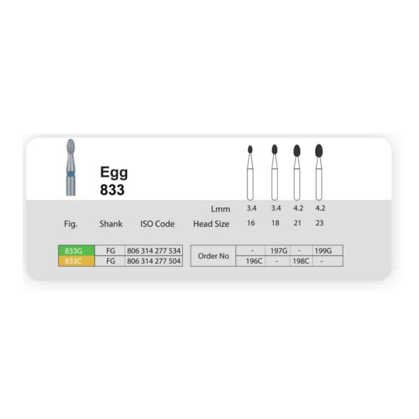 فرز الماسی سانی مدل تخم مرغی توربین 833 Egg