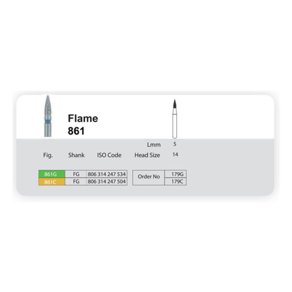 فرز الماسی سانی مدل شعله شمعی بلند توربین 861 Flame